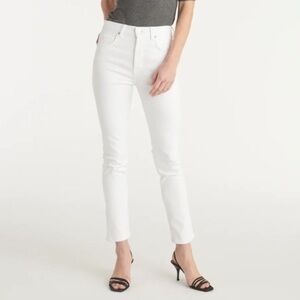 CQY Icon Rio Vintage Slim In White size 26 NWT